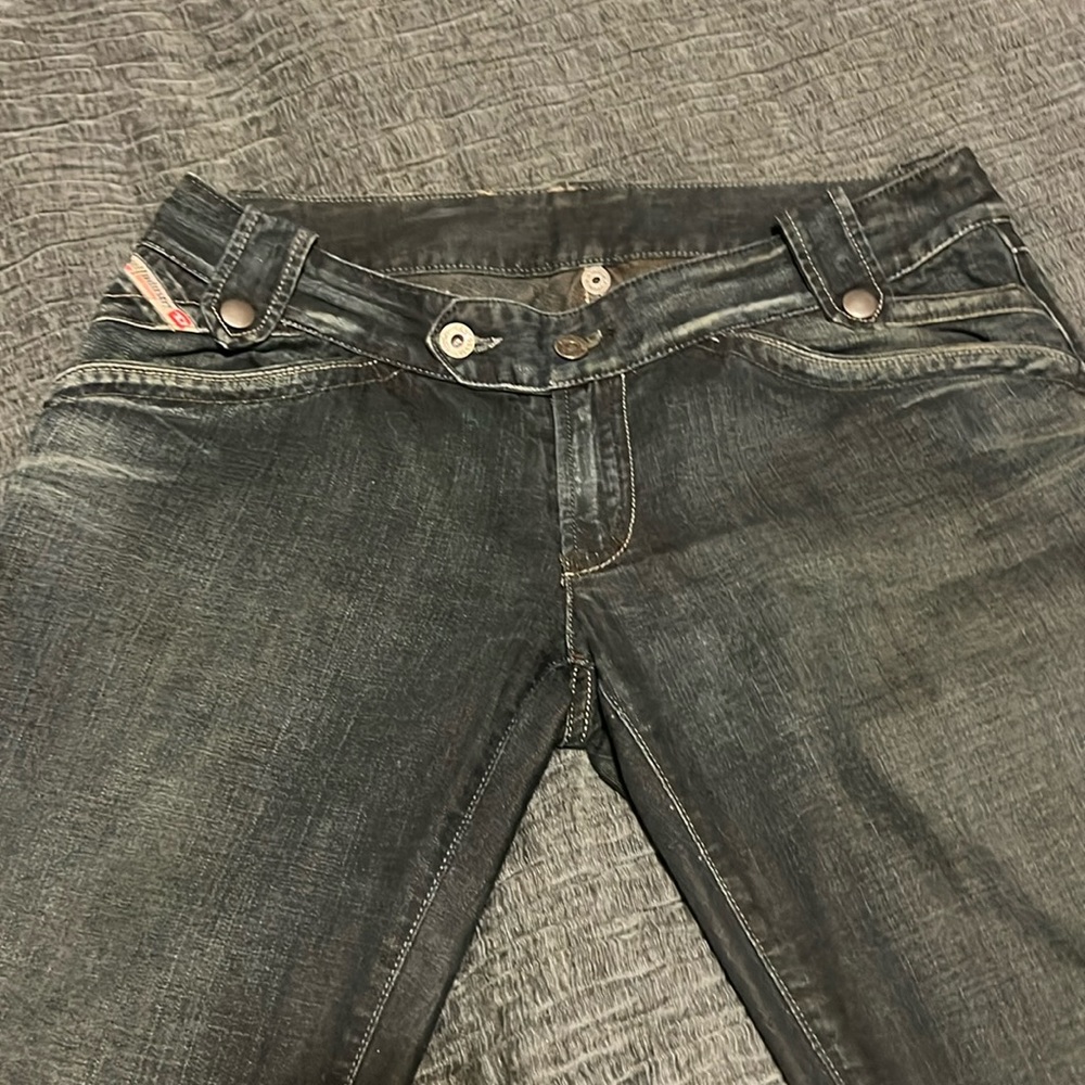 Vintage diesel Y2K low rise straight leg jeans